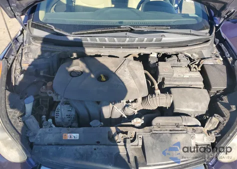 2013 Hyundai Elantra Gls из США, поврежденный, VIN 5NPDH4AEXDH415315